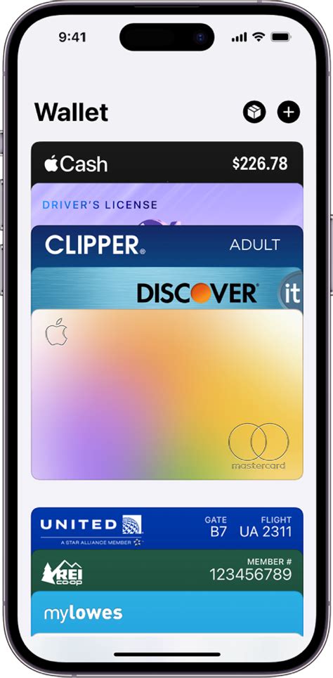 how to arrange cards in apple wallet